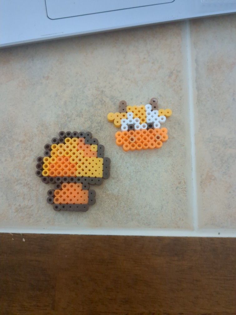 Orange Mushroom/Cow