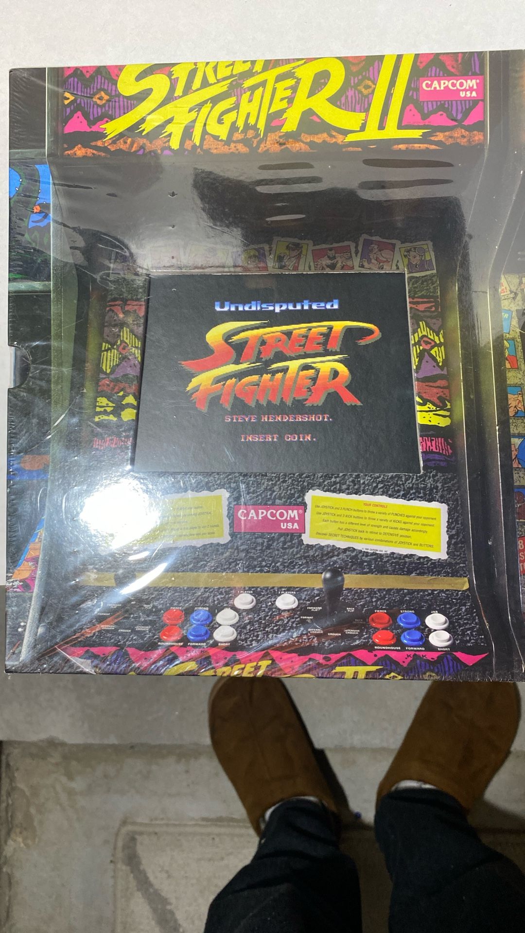 Unopened Undisputed Street Fighter Book