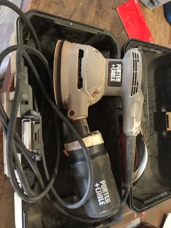 Porter cable oscillating sander