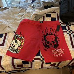 FLAME COBRA FLEECE SHORT