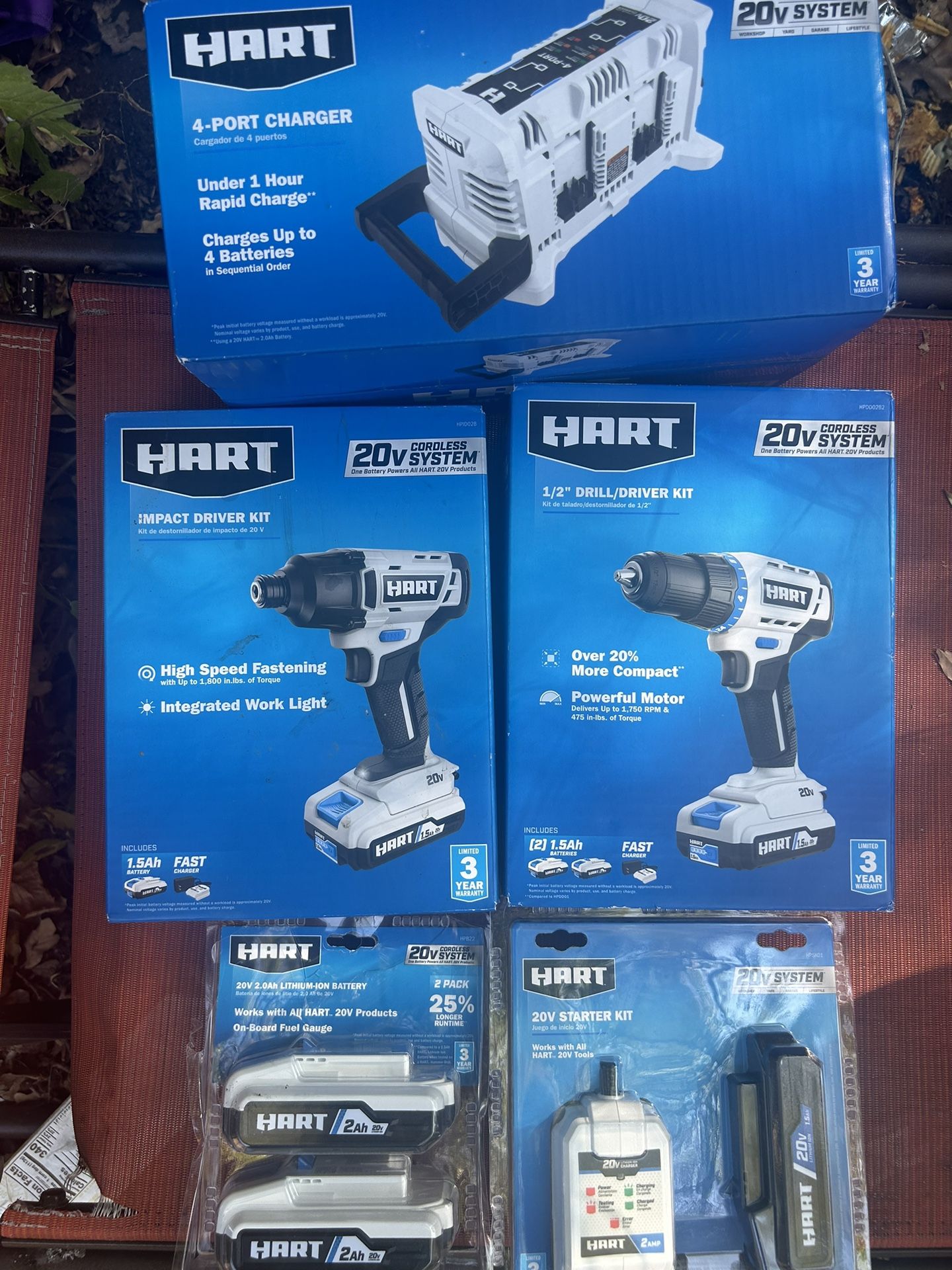Driver Kit Hart Impact Driver Brushless Drill Hart Impact Driver