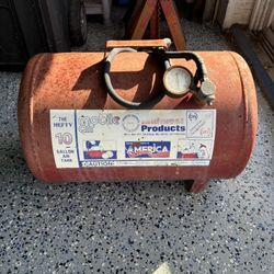 Older 10 gallon air tank ( Midwest Products ) 