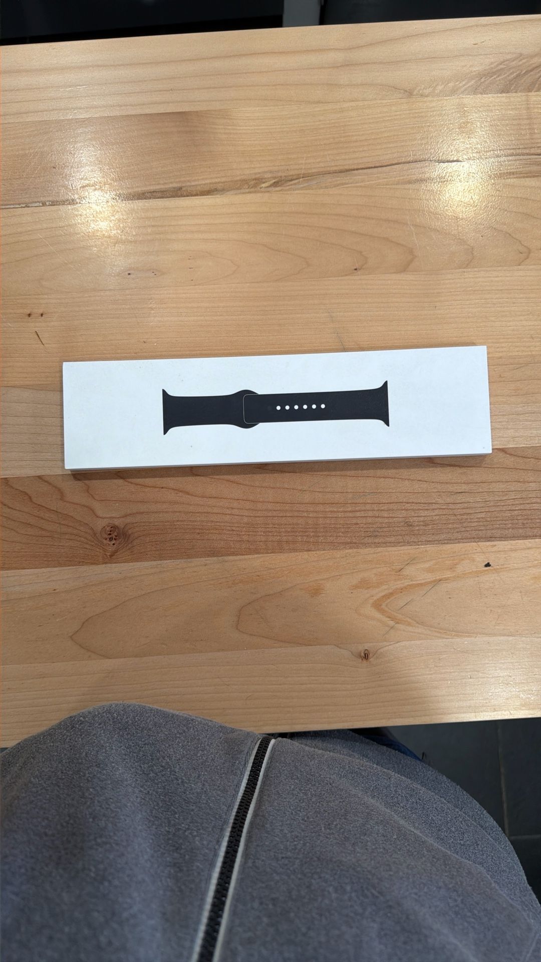 Black Apple Watch Sport Band 40mm Open Box