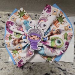 Monster Inc Custom Made Bow