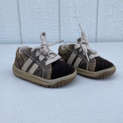 Boys Brown Leather Shoes