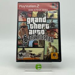 Grand Theft Auto San Andreas [Greatest Hits] (Sony PlayStation 2 PS2, 2006)