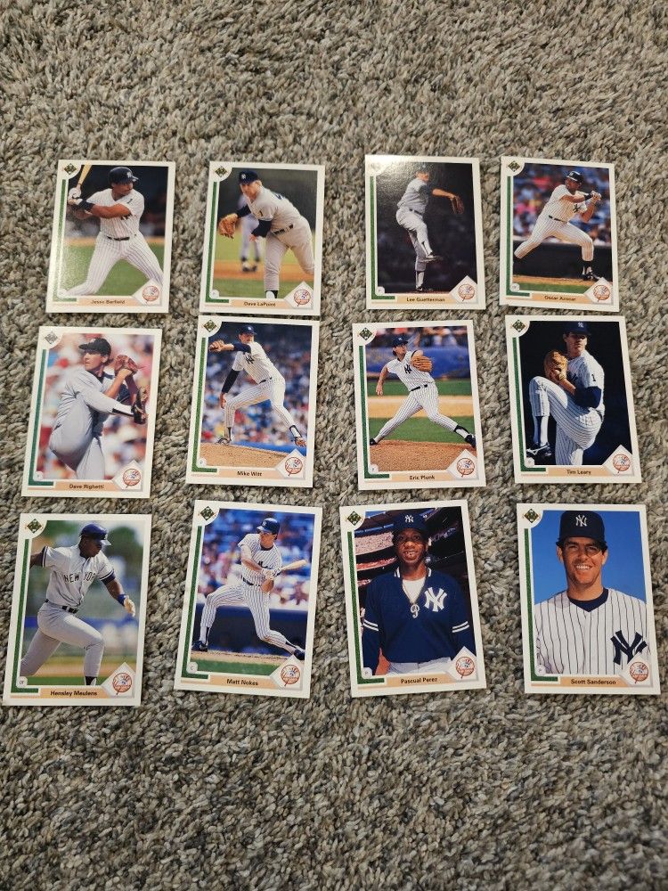 23x Upperdeck MLB Baseball New York Yankees