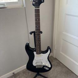 Fender Electric Guitar + amplifier–