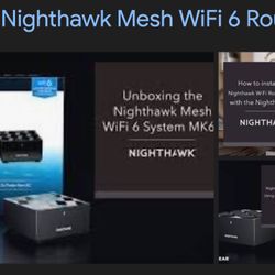Nighthawk Mesh WiFi 6 