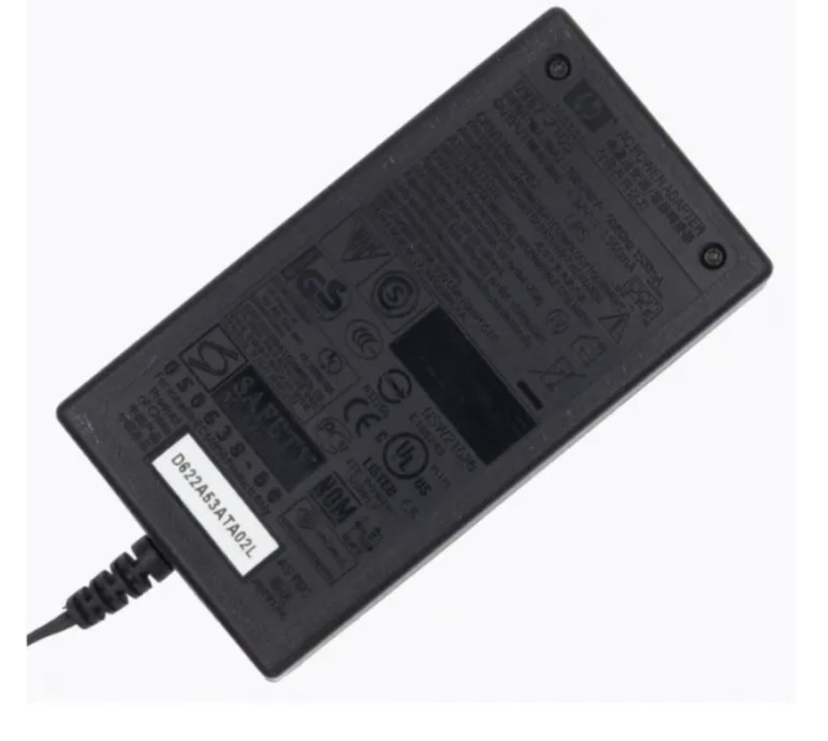 Hp ac power adapter 100-240v 50/60hz 1500ma