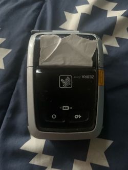 Zebra Technologies - ZQ1-0UB00010-00 - Zebra ZQ110 Mobile Direct Thermal Printer - Monochrome - Portable - Label Print - Bluetooth - Battery Included