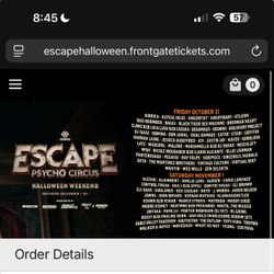 2025 Escape 2 day GA+