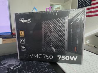 Rosewill 750w PSU - 80 Plus Gold - Brand New Sealed