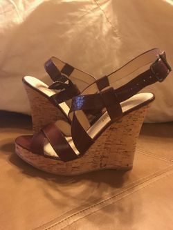 Sexy wedge heeled sandals