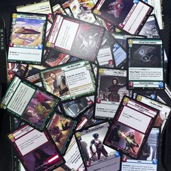 Starwars Unlimited Card Lot Approx 55 Or More Cool Cards 