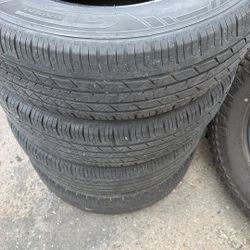 Qty 4 Tires, 225/65-17 Gt Radials $60/set Of Four !