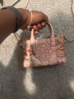 Tory Burch Mini Floral Tote Bag