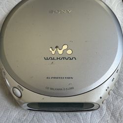 Sony Walkman Cd Player 
