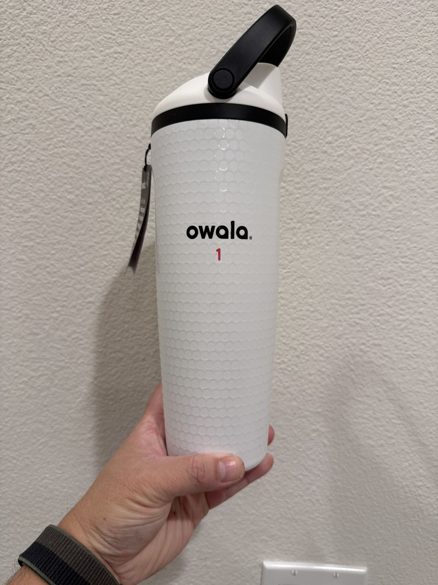 Owala 30 oz. FreeSip Sway Golf Travel Tumbler White Water Hazard