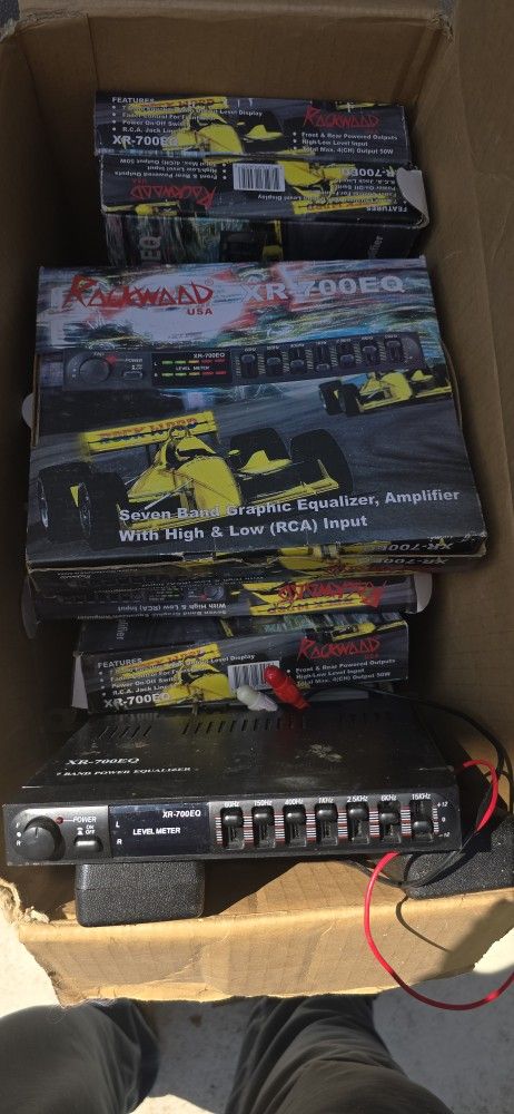 Rockwood Car Audio Equalizers XR 700EQ