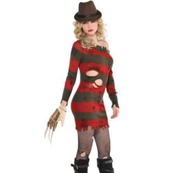 Womens Freddy Kruger Costume 