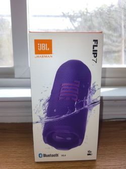 JBL Flip 7 Mini Portable Wireless Bluetooth Outdoor Stereo purple