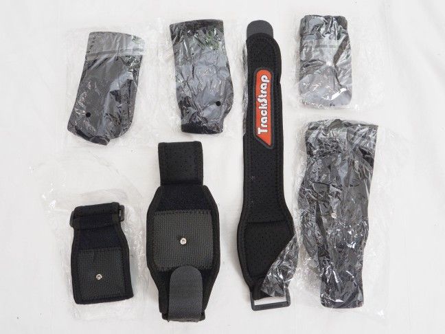 Lot of TrackBelt + TrackStraps for Vive Tracker, for arms, used see pics