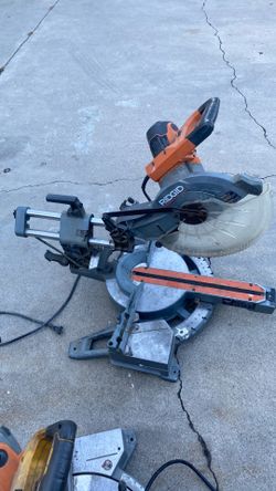 RIGID 12 in. Dual Bevel Sliding Miter Saw