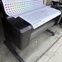 Hp Design Jet T930 Wide Format Printer:36inch Color And Black And White