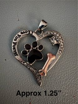 Pet Paw Print Pendent