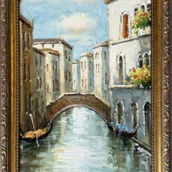 Venice  Scene Oil Painting 