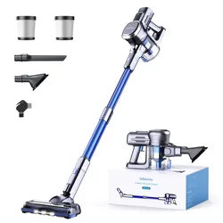 lubluelu 202 - Self-Standing Cordless Vacuum Cleaner with powerful suction 25KPa