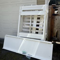 Twin Loft Bed w/Desk