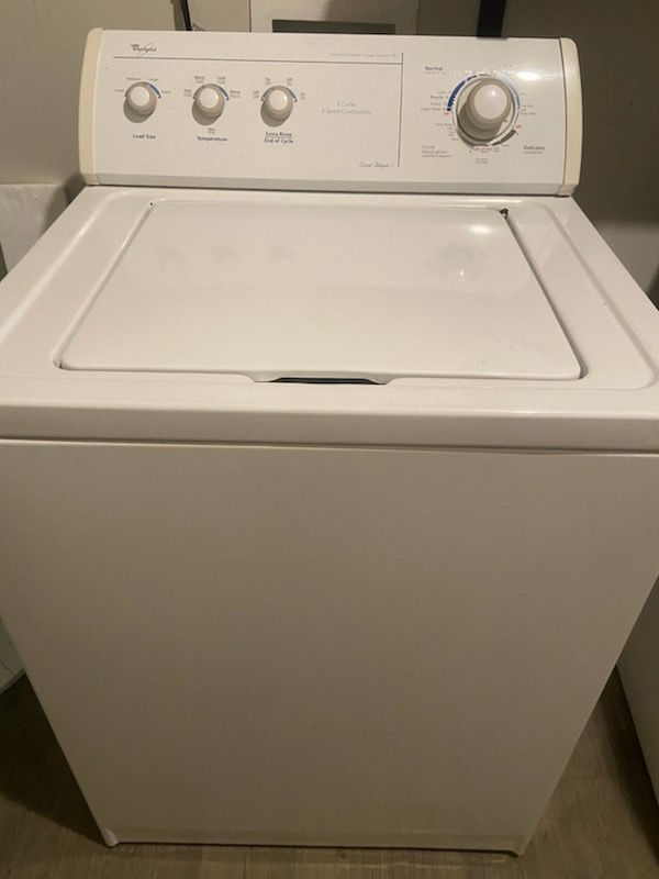 Washer and dryer 