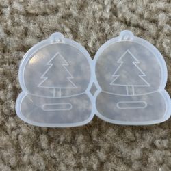 mold tiny mold resin key chain making art project christmas