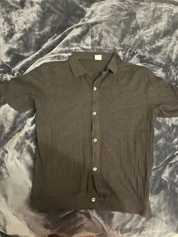 Black Zara Vacation Shirt