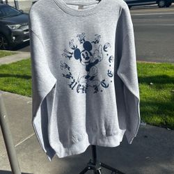 FUCK ICE crew neck sweater.