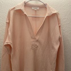 Pink Thermal Shirt Adult Size S