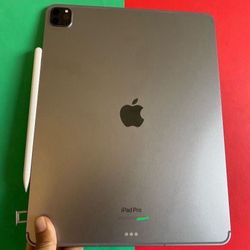Apple IPad Pro 12.9” 6th Generation (2022 Model / M2 chip ) 128GB WiFi + cellular (5G Unlocked) with keyboard, pen & Accessories 