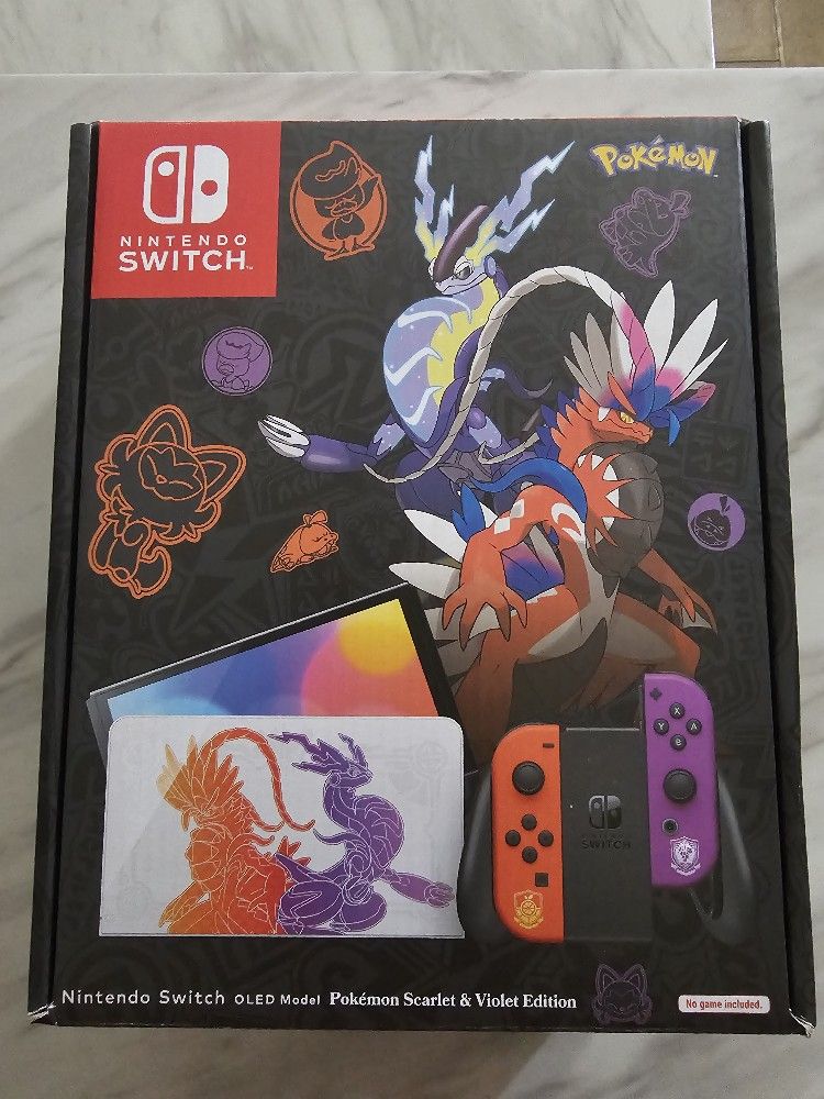 TRADE Nintendo Switch Oled Pokemon Scarlet And Violet Edition