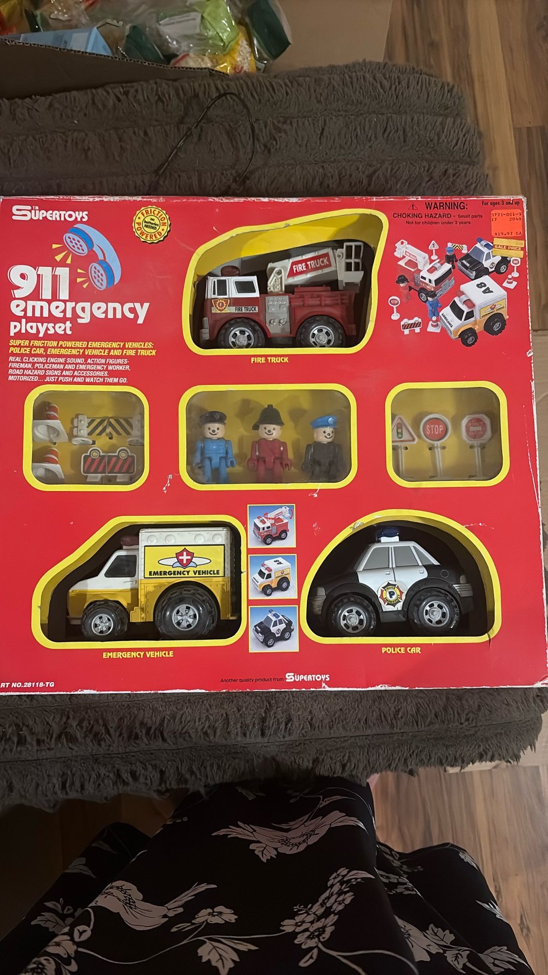 Vintage Supertoys 911 Playset