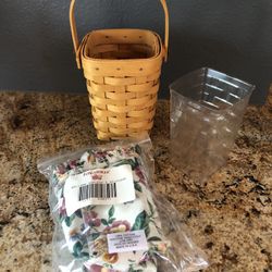 Longaberger Vintage 1998 Horizon Of Hope Basket Combo