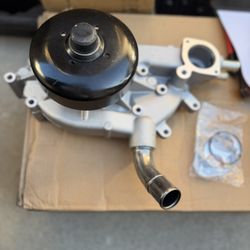 Water Pump With Gasket Replacement For Chevrolet GMC Tahoe Yukon 4.8L 5.3L 6.0L Vortec Replaces AW5087, AW5104, 130-7340, 130-7341, 130-7320, WP-9409,