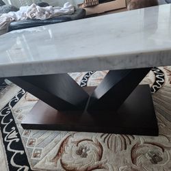1 Marble Coffee Table And 2 End Tables Like New
