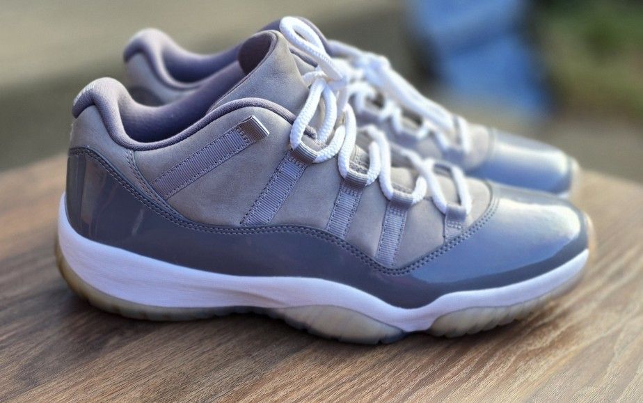 Size 12 - Jordan 11 Retro Low Cool Grey 2018 