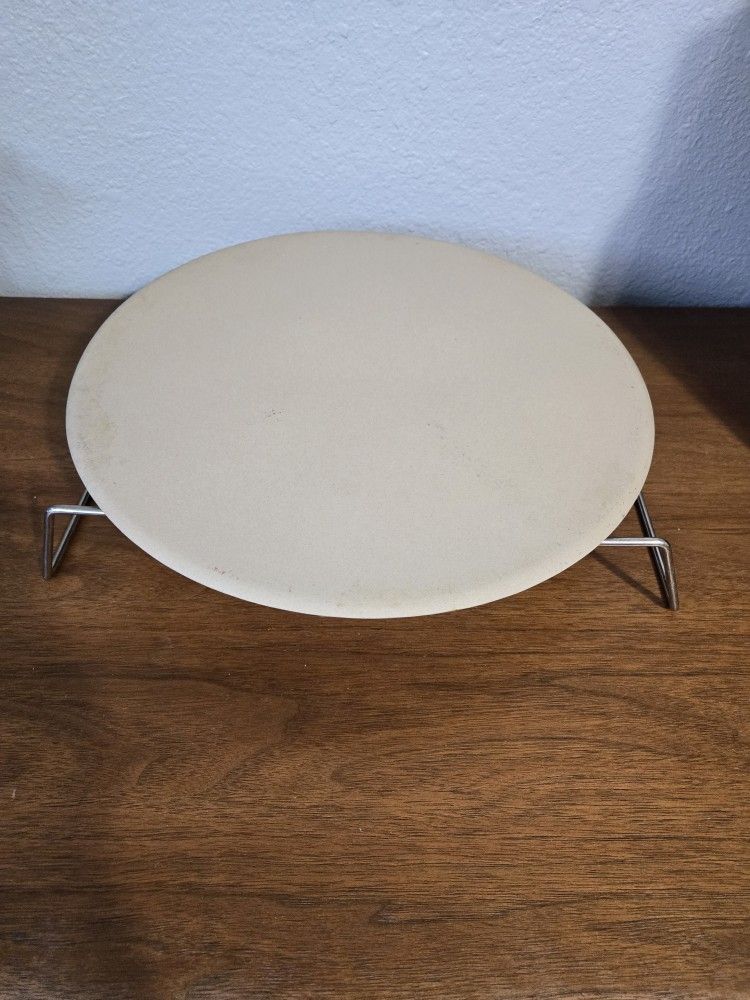 Pizza/Baker Stone w/ Rack Pampered Chef