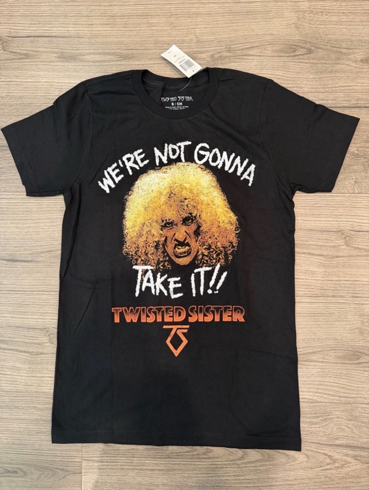 Twisted Sister Dee Snider We’re Not Gonna Take It!! Band Tee Men’s Size Small