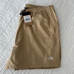 North face logo Fleece shorts