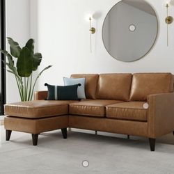 Leather Couch 
