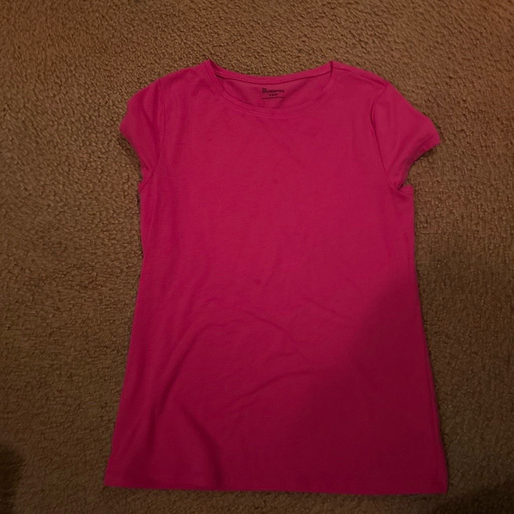 Hot pink shirt